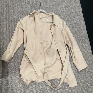 Babaton Cream Trench Coat